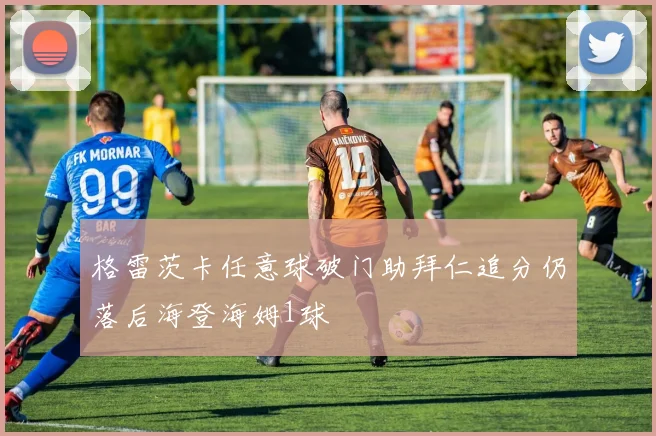 格雷茨卡任意球破门助拜仁追分仍落后海登海姆1球